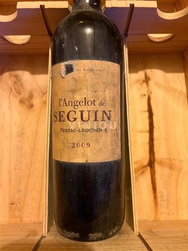 Bordeaux Pessac-Léognan Seguin l'Angelot de Seguin 2009
