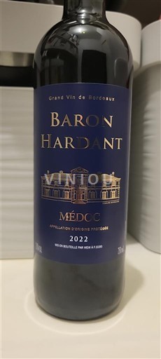 Bordeaux Médoc Baron Hardant 2022