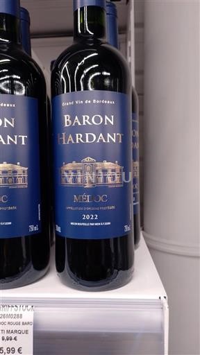 Bordeaux Médoc Baron Hardant 2022