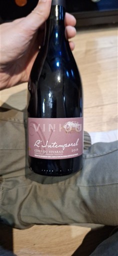 Thung lũng Rhône Côtes-du-vivarais Vignes L'Intemporel 2019