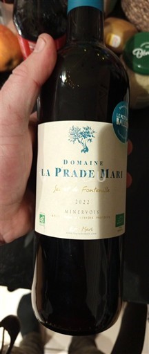 Languedoc Minervois Domaine La Prade Mari Janvier à Fontenille 2022