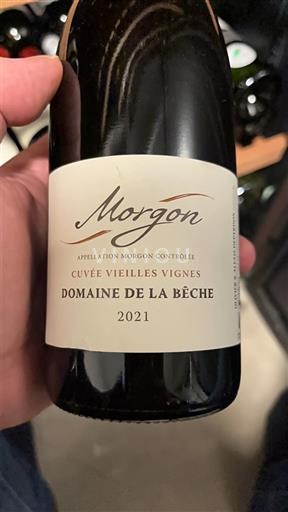 Beaujolais Morgon Domaine La Bêche Vieilles Vignes 2021