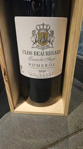 Bordoja Pomerol Clos Beauregard des Anges 2020