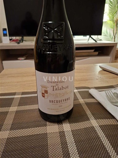 Thung lũng Rhône Vacqueyras Talabot Dentelles Không niên vụ