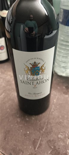Bordeaux Haut-Médoc Château Saint Ahon Cru bourgeois 2013