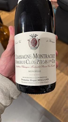 Vinhos Rouge sec Morgeot-Clos Pitois 1er Cru Monopole Domaine Roger Belland Non millésimé França Borgonha Não especificado AOC Premier Cru