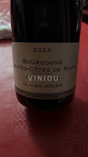 Burgundy Hautes Côtes de Nuits Olivier Jouan Vieilles Vignes 2023