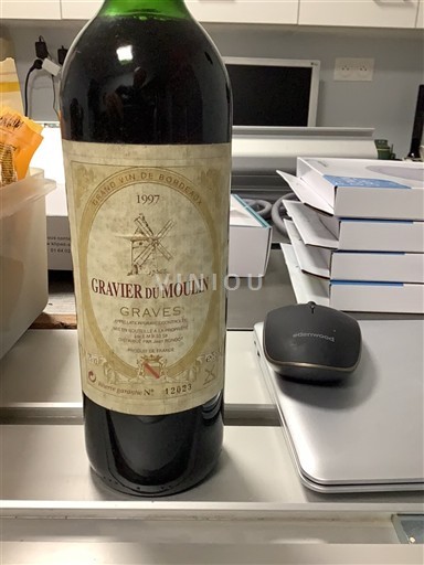 Bordéus Graves Gravier du Moulin 1997