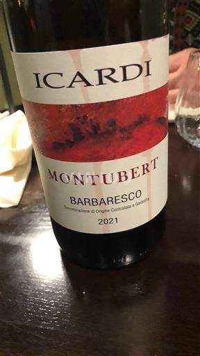 Piemonte Barbaresco Icardi Montubert 2021