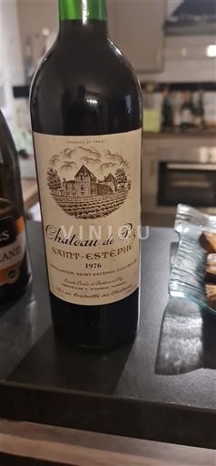 Bordeaux Saint-Estèphe Château Pez 1976