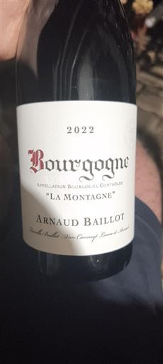 Bourgondië Bourgogne Arnaud Baillot La Montagne 2022