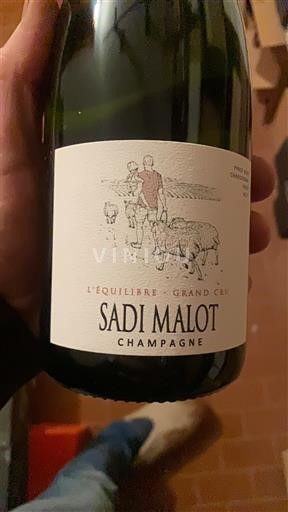 Šampanja Ni doloceno Grand Cru Sadi Malot L’Équilibre 2025