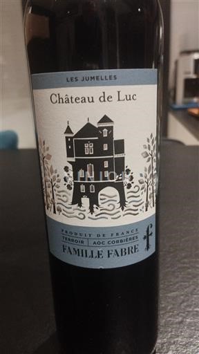 Languedoc Corbières Château Luc Les Jumelles 2023