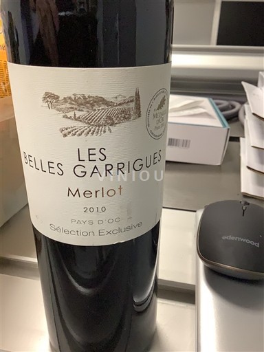 Languedoc und Roussillon Pays d'Oc Les Belles Garrigues Sélection Exclusive 2010
