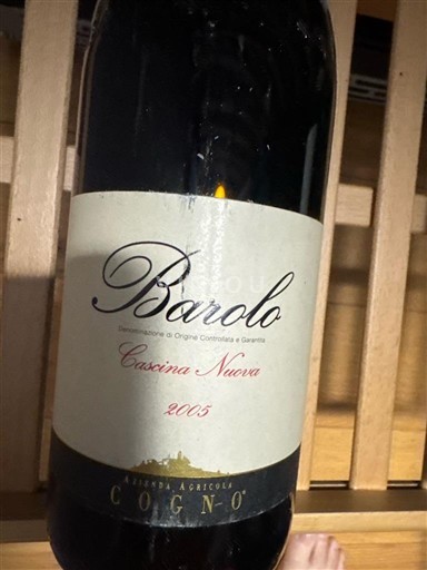 Piemonte Barolo Cogno Cascina Nuova 2005