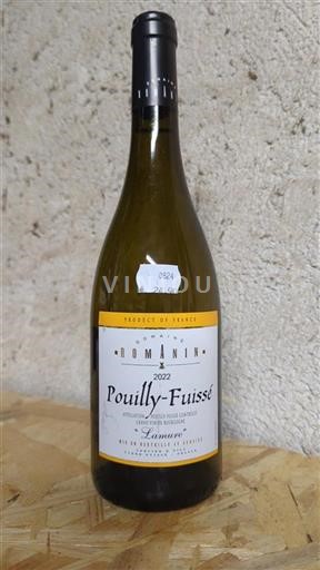 Burgundija Pouilly-fuissé Domaine Romanin Lamure 2022