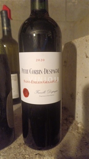 Bordeaux Saint-Émilion Grand Cru Petit Corbin-Despagne 2020