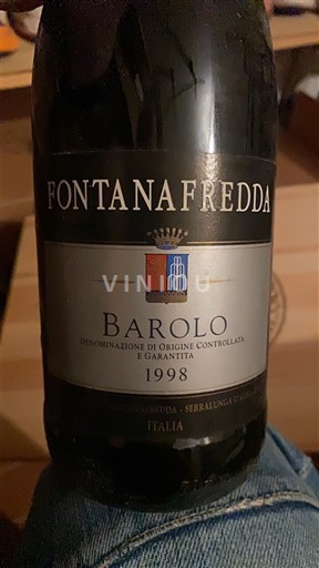 Piemonte Barolo Fontanafredda 1998