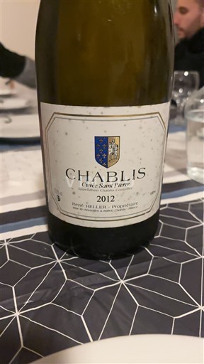 Bourgondië Chablis René BIELLER Saint Pierre 2012
