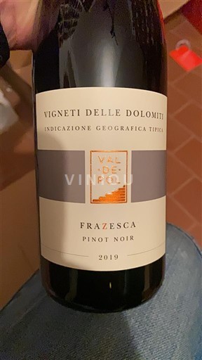 Tridentsko-Horní Adiže Vigneti delle Dolomiti Val de Pol Frazesca 2019