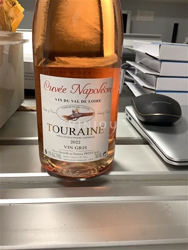 Loire-dalen Touraine Domaine Preys Napoléon 2022