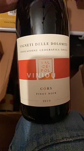 Tridentsko-Horní Adiže Vigneti delle Dolomiti Val de Pol Côrs 2019