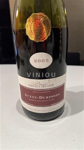 Bourgogne Auxey-duresses Domaine Vincent Prunier 2005