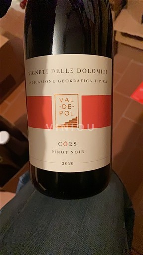 Vénétie Vigneti delle Dolomiti Val de Pol Côrs 2020