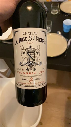 Bordeaux Haut-Médoc Château La Rose St Pierre 2005
