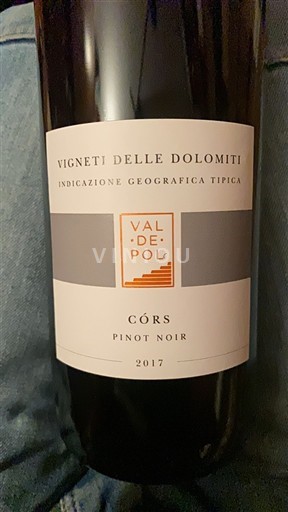 Tridentsko-Horní Adiže Vigneti delle Dolomiti Val de Pol Córs 2017