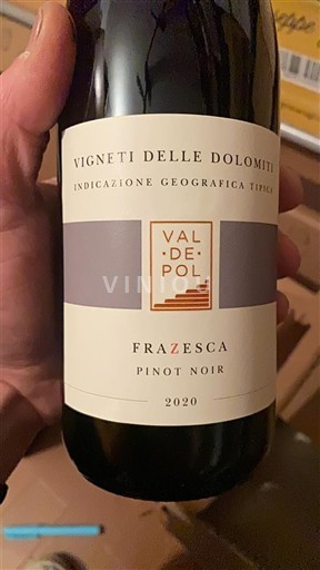 Tridentsko-Horní Adiže Vigneti delle Dolomiti VAL DE POL Frazesca 2020