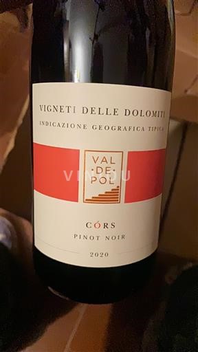 Tridentsko-Horní Adiže Vigneti delle Dolomiti Val de Pol Córs 2020