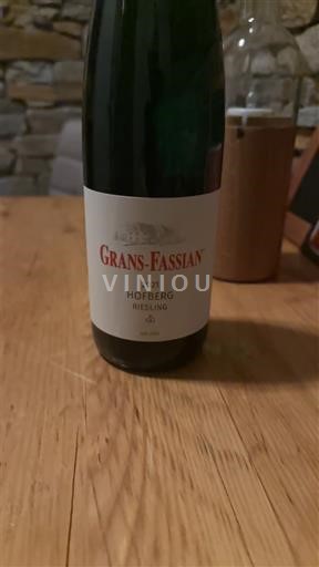 Mosel Moselle Grans-Fassian Hofberg 2021
