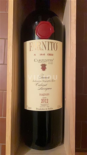 Toscana Không được chỉ định Carpineto Farnito Cabernet Sauvignon 2012
