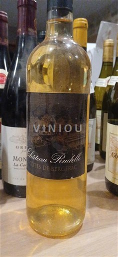 Sydvestfrankrig Côtes-de-bergerac Château Rudelle 2017