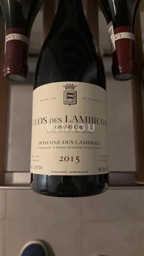 Borgogna Clos-des-lambrays Grand Cru Domaine S Lambrays Clos des Lambrays 2015