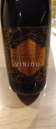 Thung lũng Rhône Domaine Bellefeuille Prestige 2022