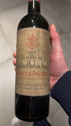 Bordeaux Saint-Estèphe Château Phélan Ségur 1975