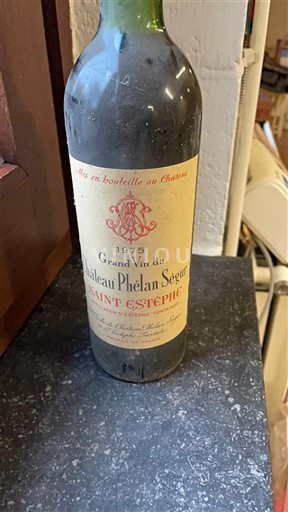 Burdeos Saint-Estèphe Château Phélan Ségur 1975