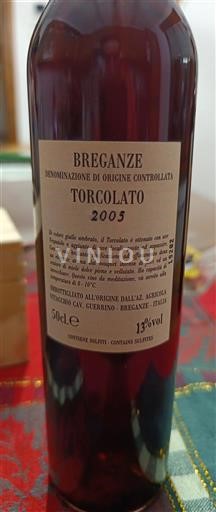 Vénétie Breganze Maculan Torcolato 2005
