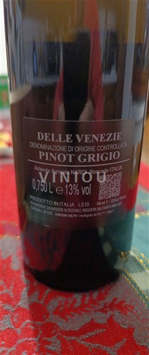 Vénétie Delle Venezie Azienda Agricola Nardi Không niên vụ