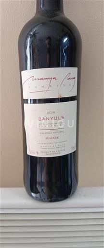 Roussillon Banyuls Domaine Maryline Puig Rimage 2018