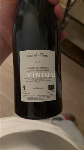 Rhônetal Crozes-Hermitage Les 4 Vents 2022