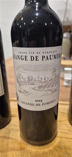 Bordeaux Lalande-de-Pomerol Grange de Paumarat 2023