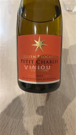Borgogna Petit-chablis Julien Brocard Les Plantes 2022