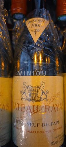 Údolí Rhôny Châteauneuf-du-Pape Château Rayas Réserve 2008