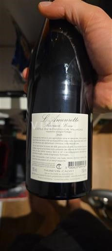 Roussillon Côtes du Roussillon Villages Thunevin-Calvet L'Amourette 2020