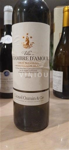 Tây Nam Côtes de Gascogne Lionel Osmin & Cie Villa Chambre d'Amour 2021
