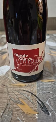 Beaujolais Beaujolais Villages Rouje Gorge 2023