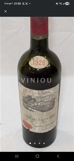 Bordeaux Saint-Julien Grand Cru Château Léoville Las Cases 1928